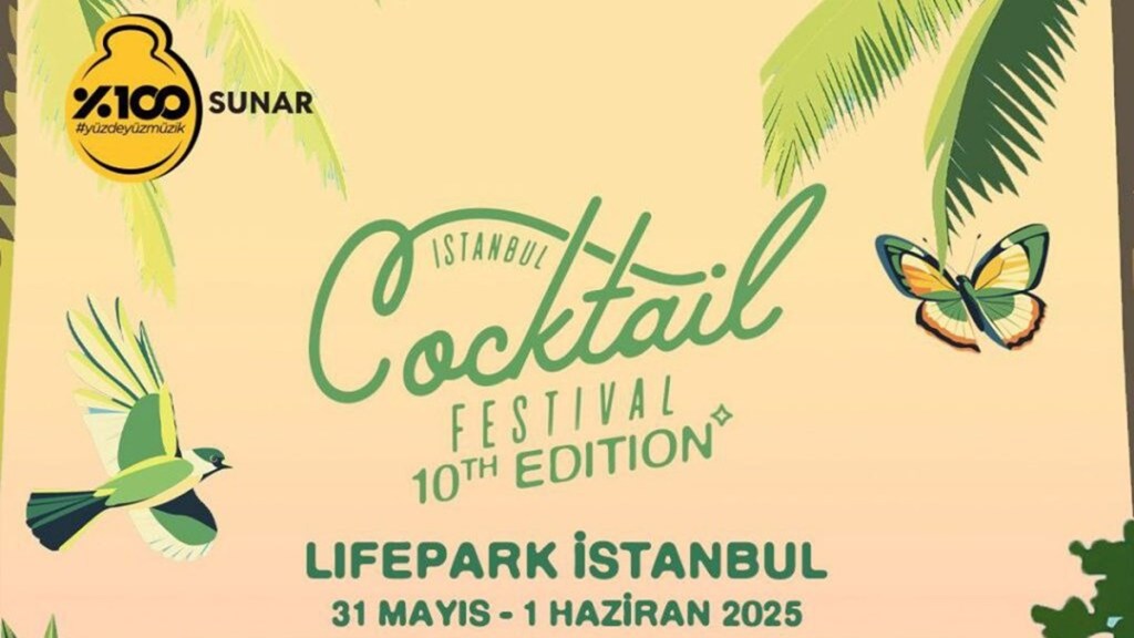 İstanbul Cocktail Festival 2025 Lifepark’ta Olacak