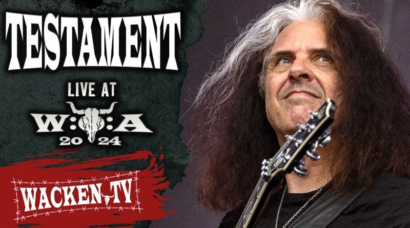 Testament Wacken 2024 Performansının Pro-Çekimi Yayında