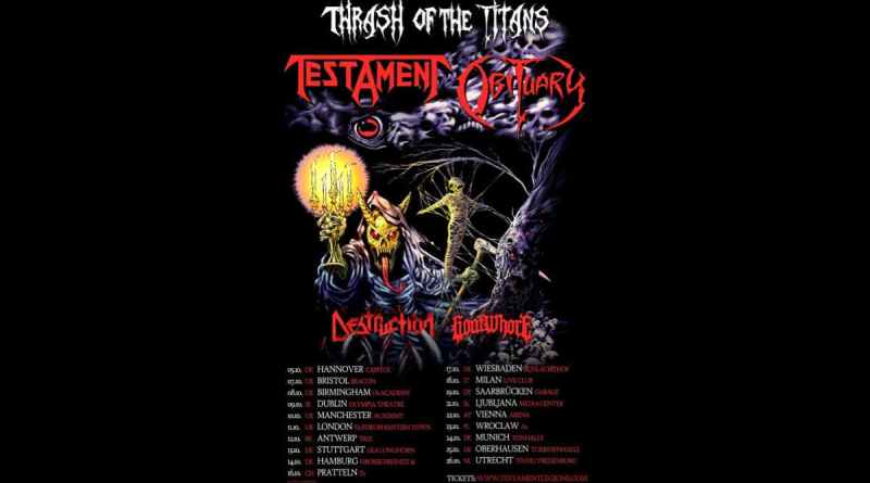 Testament ve Obituary'den Dev Avrupa Turnesi