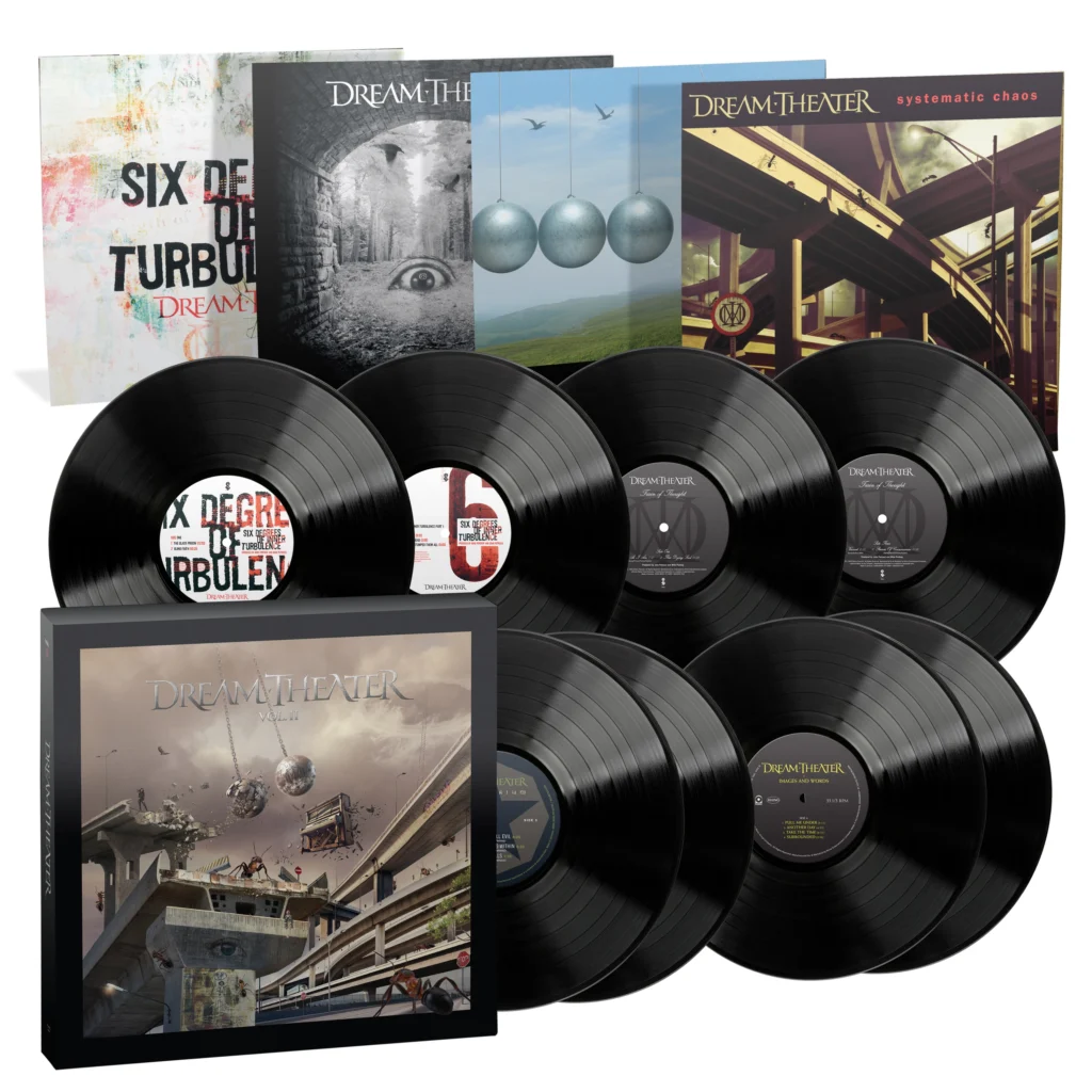 Dream Theater'ın _Dream Theater Vol. 2_ box seti, 8 LP içerisinde grubun 2000'li yıllardaki evrimini gösteren önemli albümleri bir araya getiriyor.