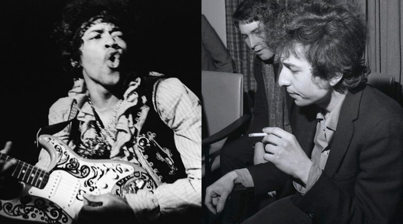 Jimi Hendrix & Bob Dylan
