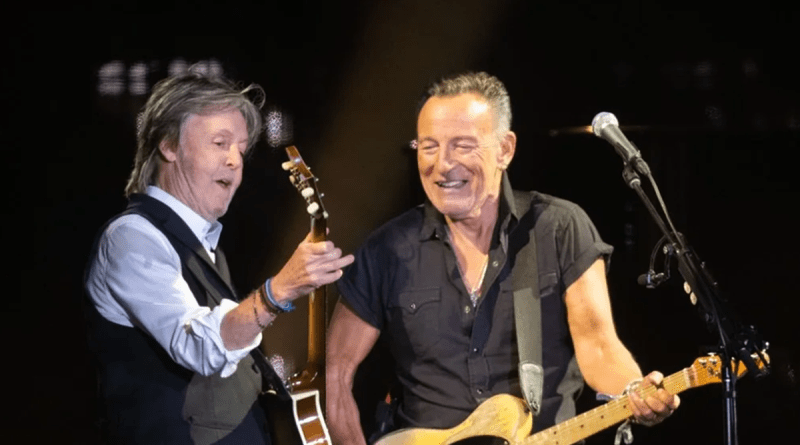 Paul McCartney & Bruce Springsteen