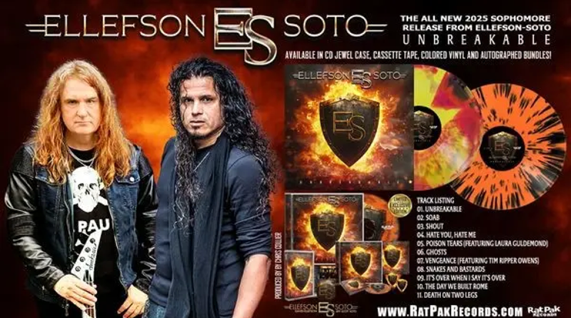 Ellefson-Soto'dan Yeni Albüm Unbreakable