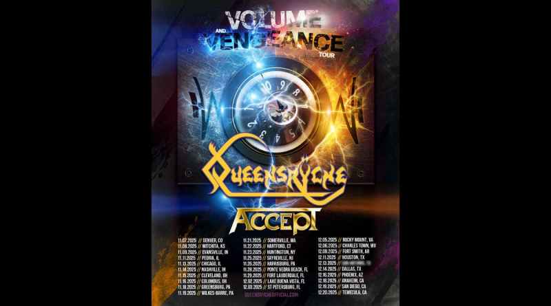 Queensrÿche ve Accept Turneye Çıkıyor